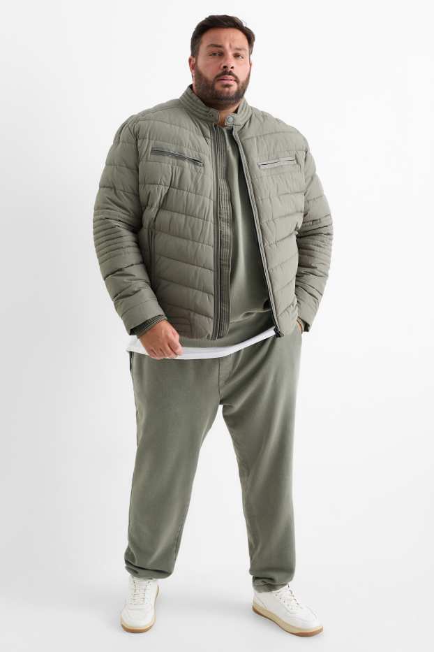 Bărbați - Pantaloni de trening - kaki