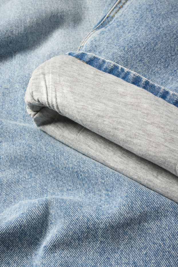 Kinder Buben - Baggy Jeans - Thermojeans - helljeansblau
