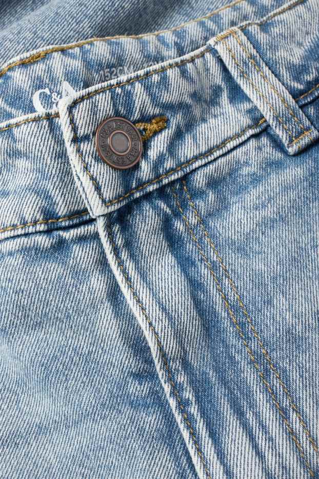 Kinder Buben - Baggy Jeans - Thermojeans - helljeansblau