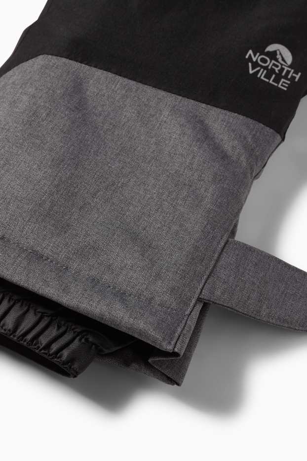 Children Boys - Ski pants - waterproof - dark gray