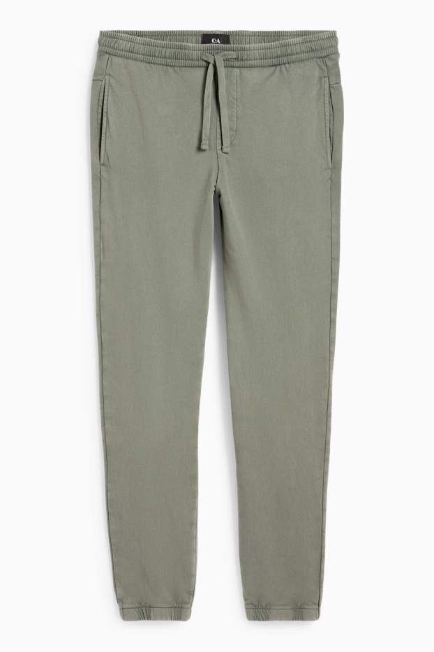 Bărbați - Pantaloni de trening - kaki