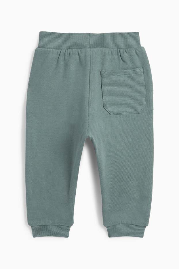 Bebeluși - băieți - Pantaloni de trening bebeluși - verde