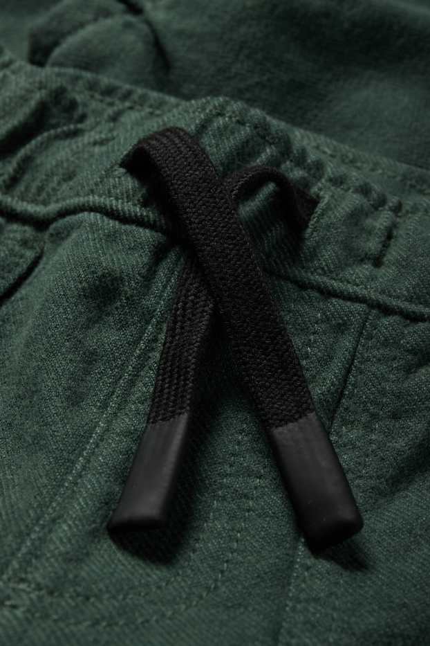 Copii - Băieți - Pantaloni termoizolanți - verde închis