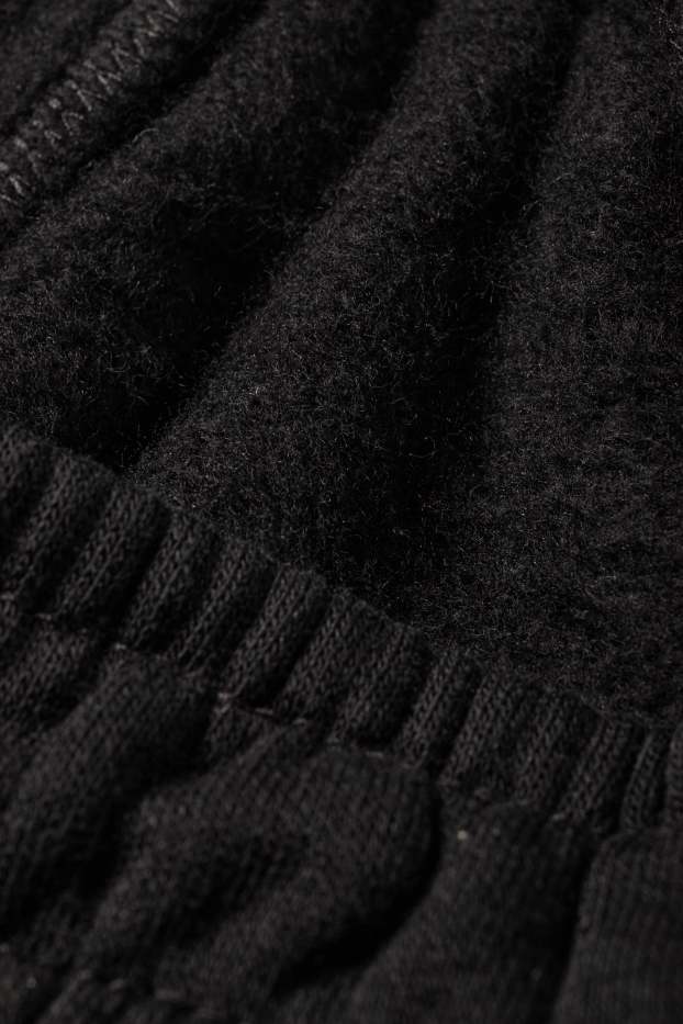 Copii - Băieți - Pantaloni de trening cargo - negru