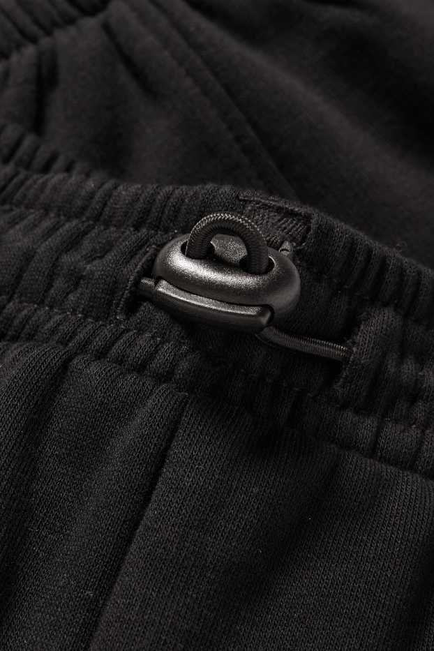 Copii - Băieți - Pantaloni de trening cargo - negru