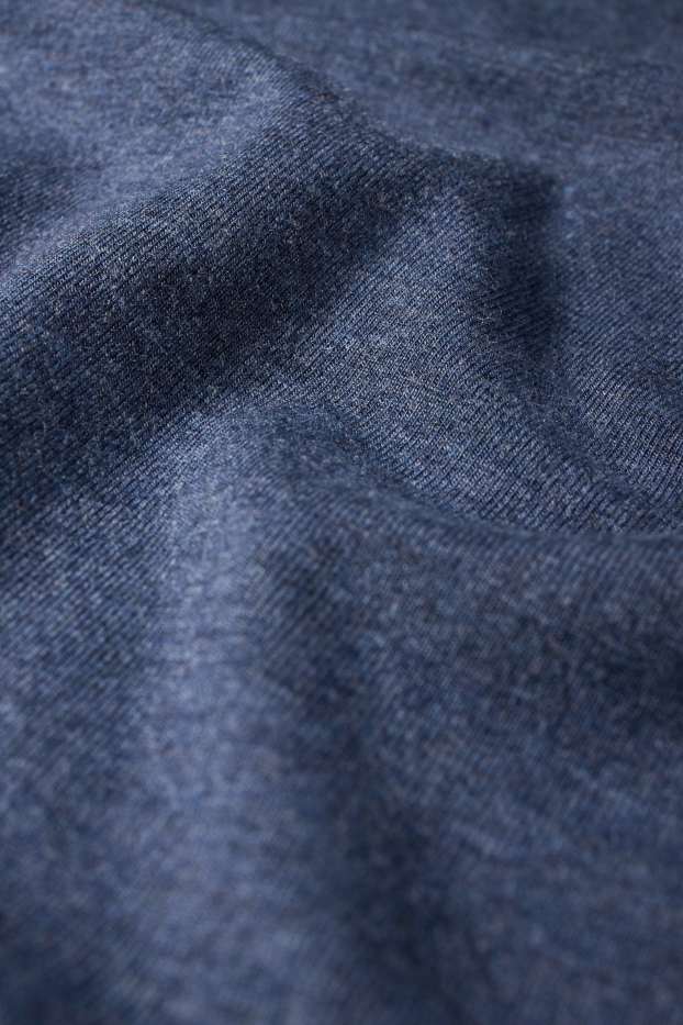 Donna - Maglia a maniche lunghe - regular fit - blu scuro
