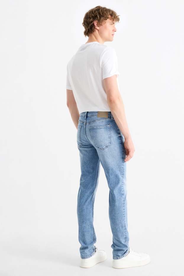Bărbați - Slim jeans - LYCRA® - denim-albastru deschis