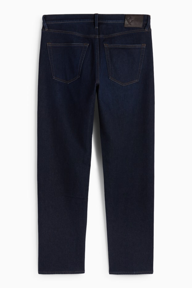 Bărbați - Regular jeans - jeans termoizolanți - LYCRA® - denim-albastru închis