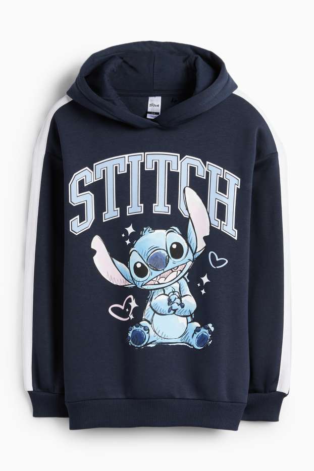 Copii - Fete - Lilo & Stitch - hanorac - albastru închis