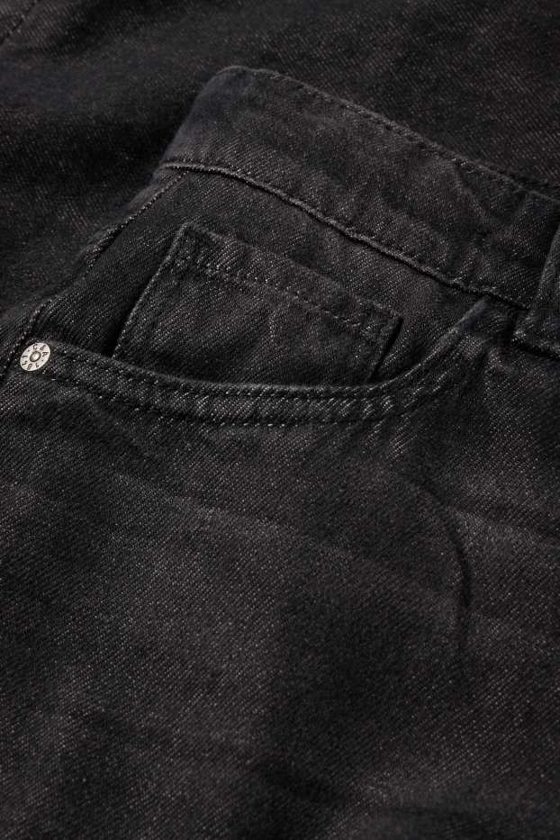 Copii - Băieți - Baggy jeans - jeans termoizolanți - denim-gri închis