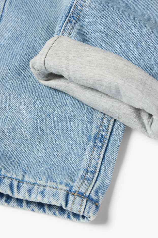 Copii - Băieți - Relaxed jeans - jeans termoizolanți - denim-albastru deschis