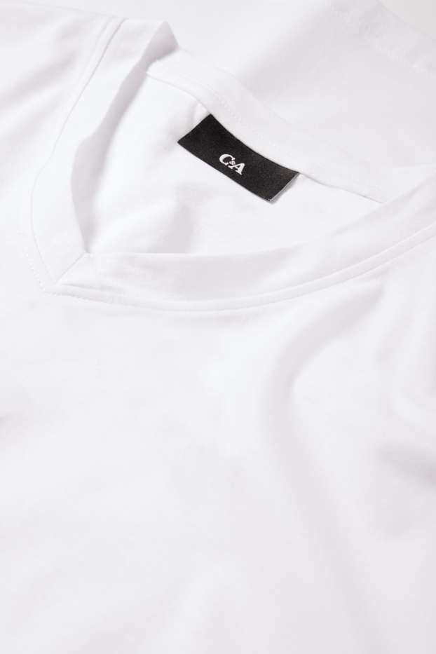 Bărbați - Multipack 2 buc. - tricou - regular fit - alb