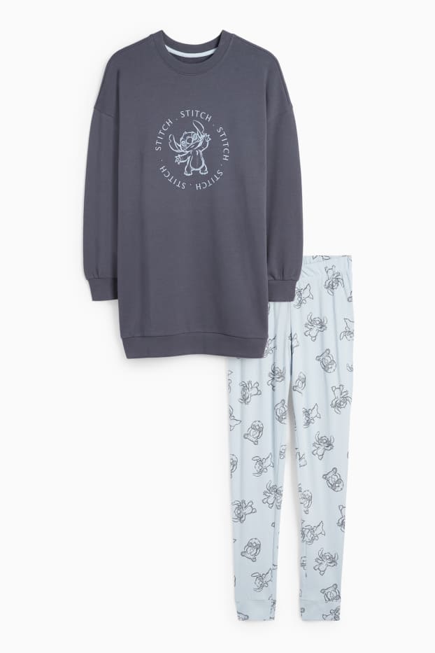 Femei - Pijama - Lilo & Stitch - albastru închis