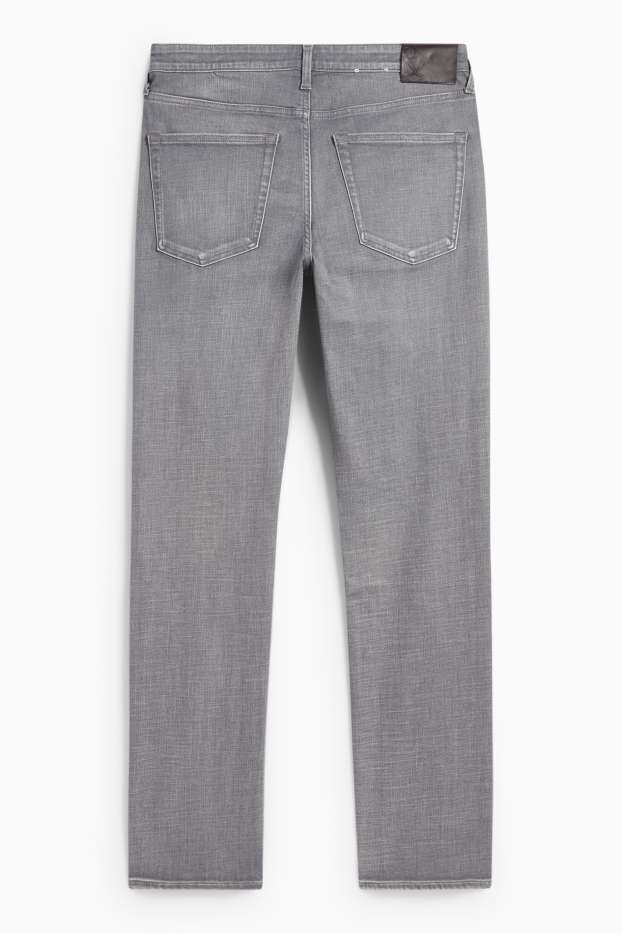 Bărbați - Straight jeans - denim-gri