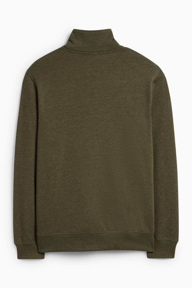 Heren - Sweatvest - kaki