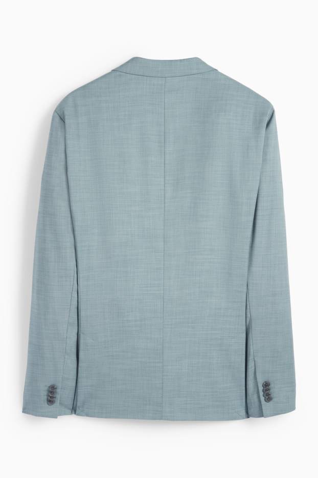 Bărbați - Sacou modular - regular fit - Flex - turcoaz