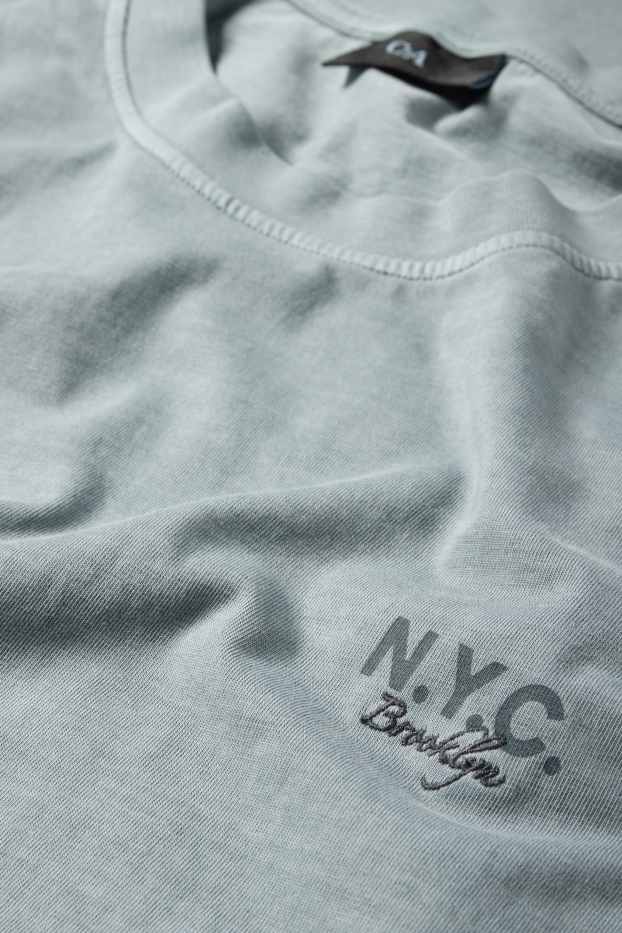 Bărbați - Tricou - relaxed fit - gri