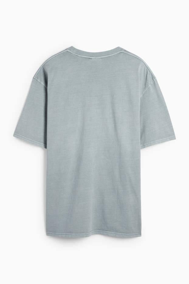 Bărbați - Tricou - relaxed fit - gri