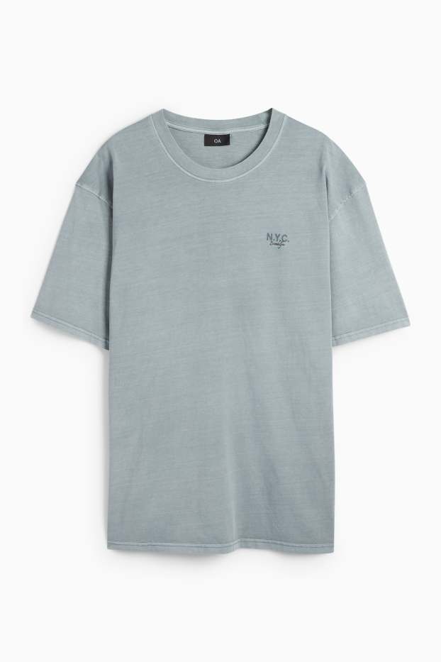 Bărbați - Tricou - relaxed fit - gri