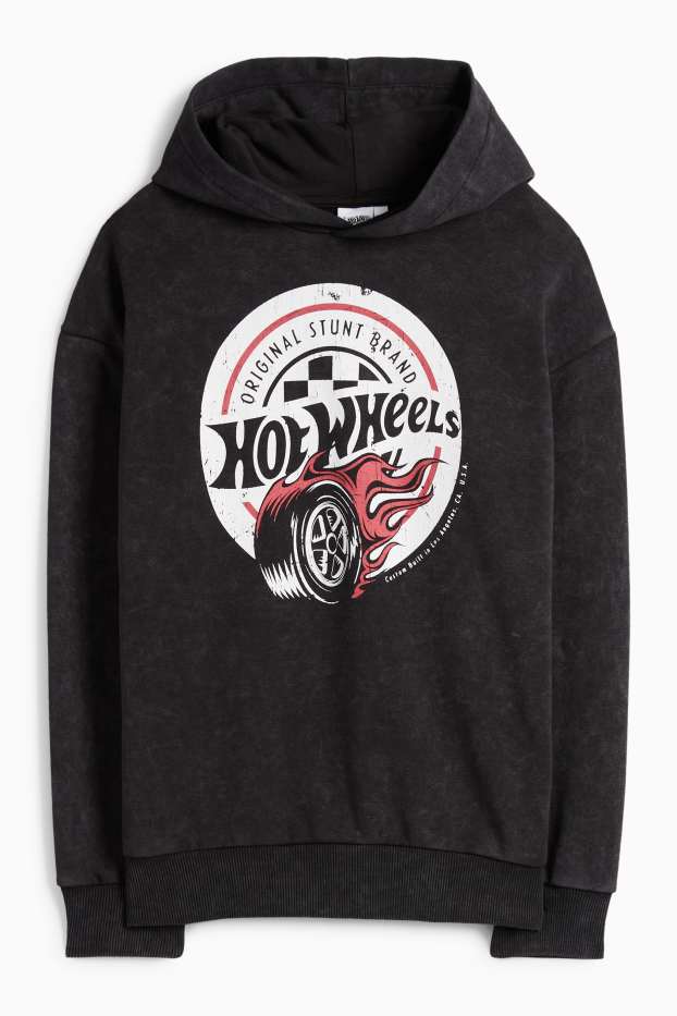 Copii - Băieți - Hot Wheels - hanorac - negru