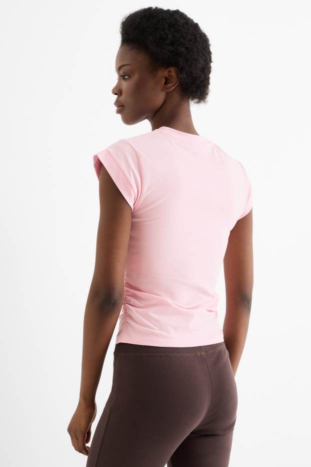 Femei - Tricou - slim fit - roz