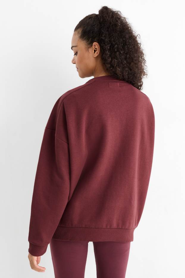Dámské - Mikina - bordeaux