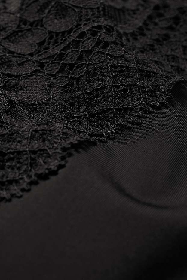 Damen - Slip - schwarz