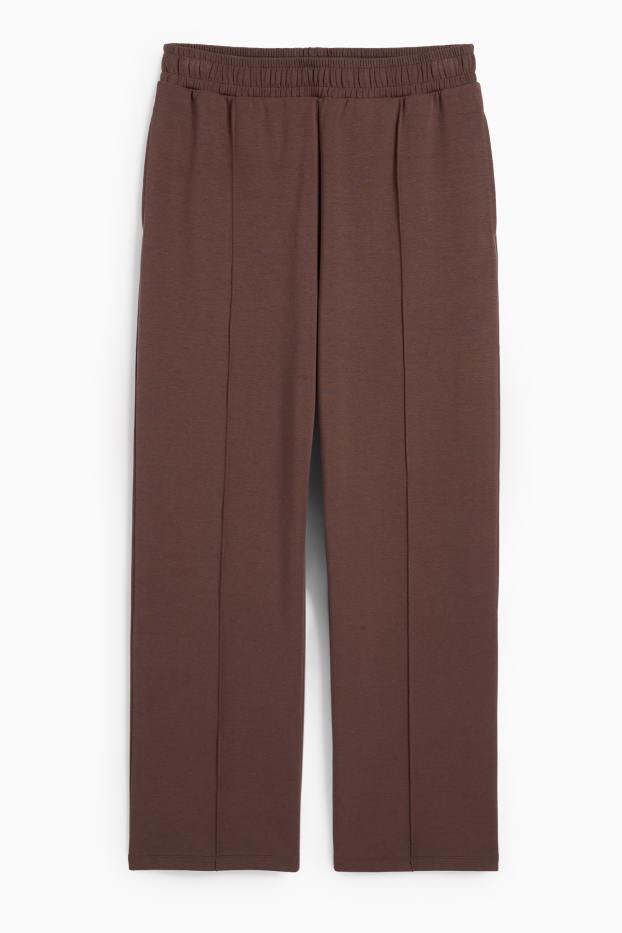 Bărbați - Pantaloni de trening - maro închis