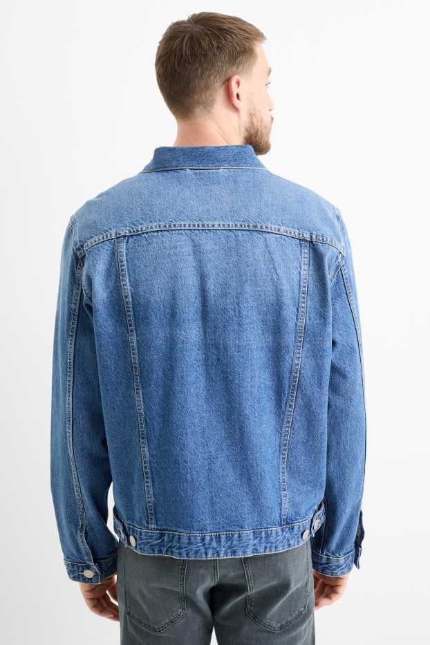 Bărbați - Jachetă din denim - denim-albastru deschis