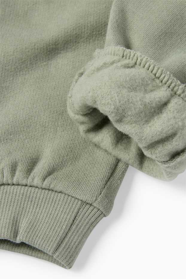 Bebeluși - băieți - Multipack 3 perechi - pantaloni de trening bebeluși - verde deschis