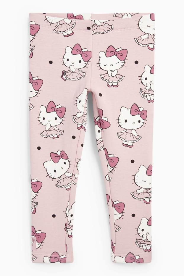 Copii - Fete - Hello Kitty - colanți termoizolanți - roz