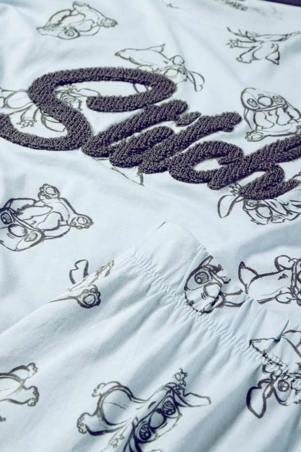 Femei - Pijama - Lilo & Stitch - albastru deschis