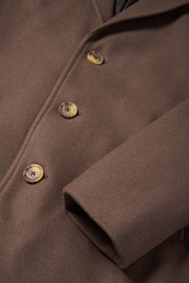Men - Coat - brown