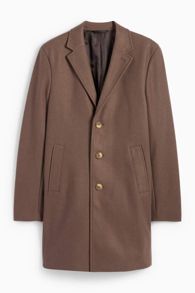 Men - Coat - brown