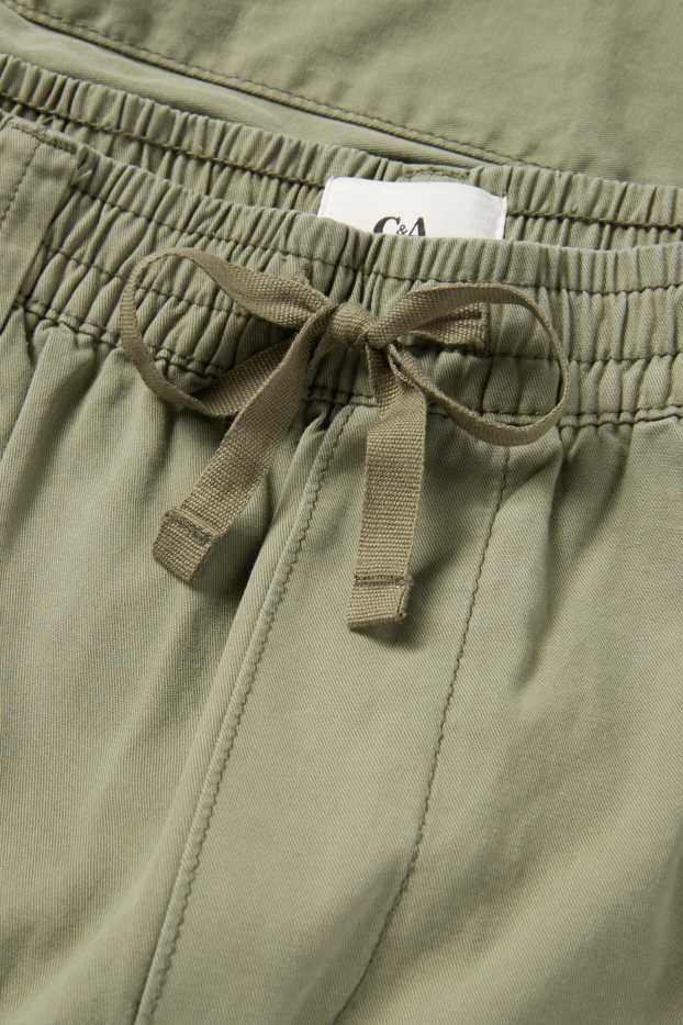Bărbați - Pantaloni - loose fit - verde