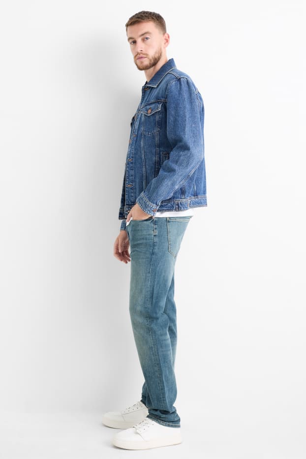 Bărbați - Slim jeans - LYCRA® - denim-albastru deschis
