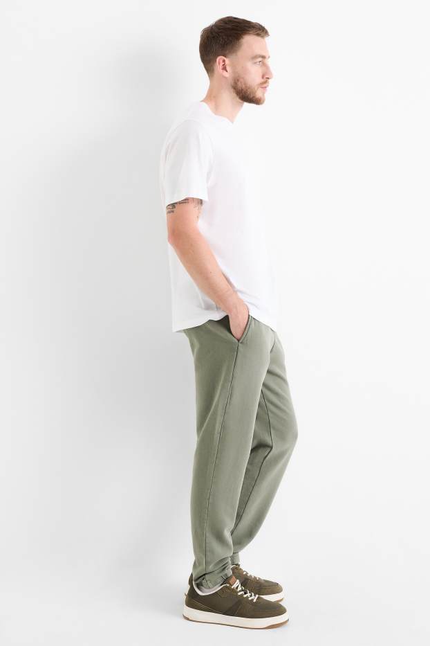 Bărbați - Pantaloni de trening - kaki