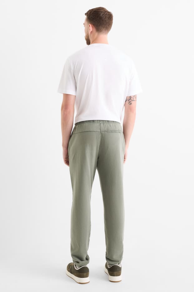 Bărbați - Pantaloni de trening - kaki