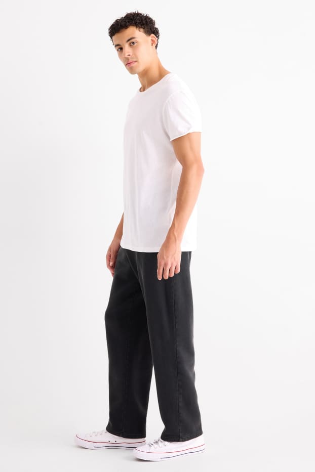 Bărbați - Pantaloni de trening - negru