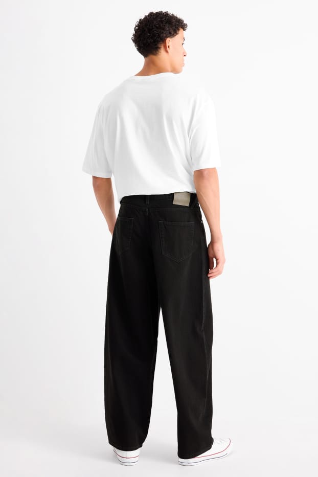 Bărbați - Balloon jeans - denim-gri închis