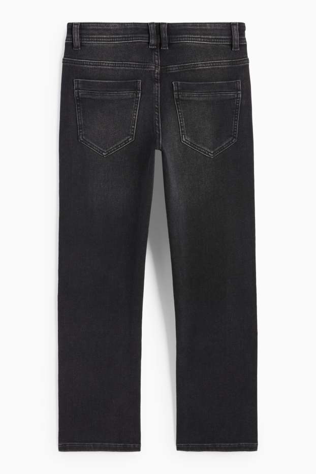 Copii - Băieți - Straight jeans - jeans termoizolanți - jog denim - denim-gri