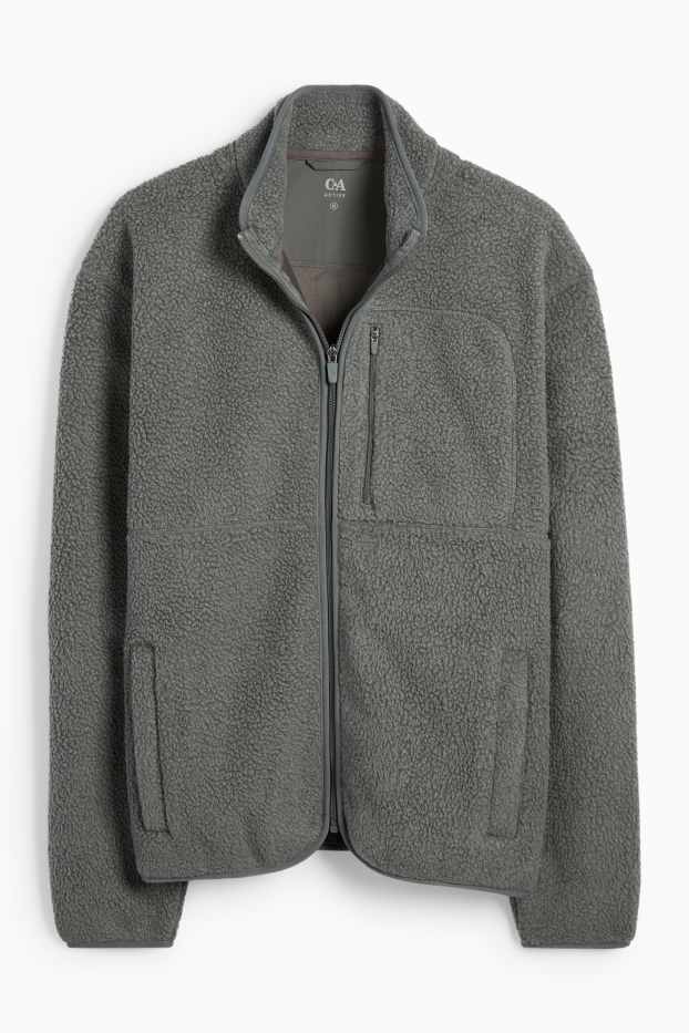 Bărbați - Jachetă de fleece - verde