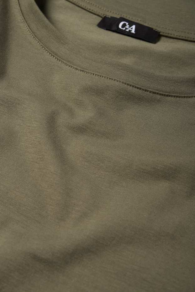 Femei - Tricou - LYCRA® - kaki