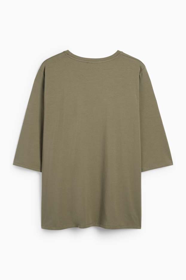 Femei - Tricou - LYCRA® - kaki