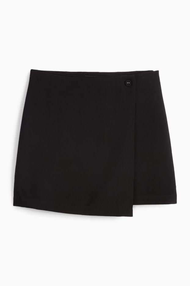 Femei - Fustă mini - negru