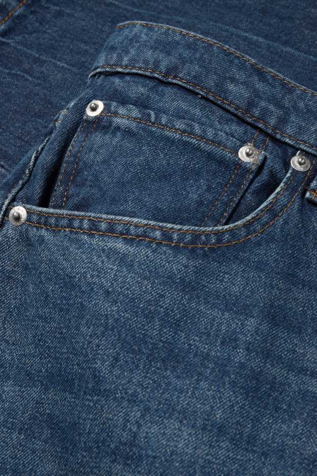 Pánské - Barrel jeans - džíny - modré