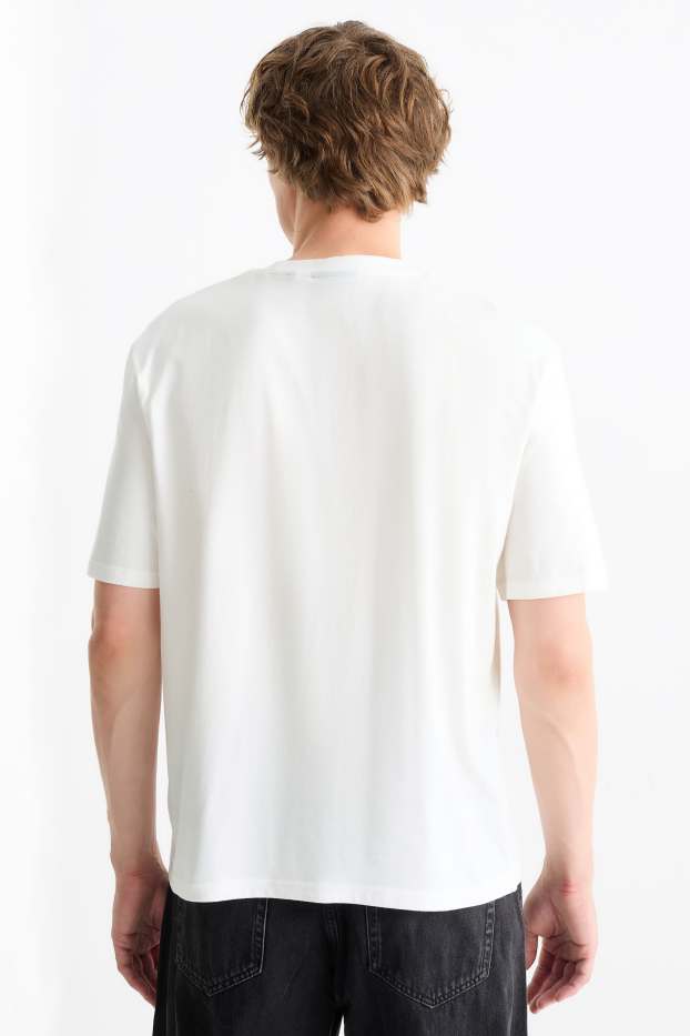 Bărbați - Tricou - relaxed fit - alb