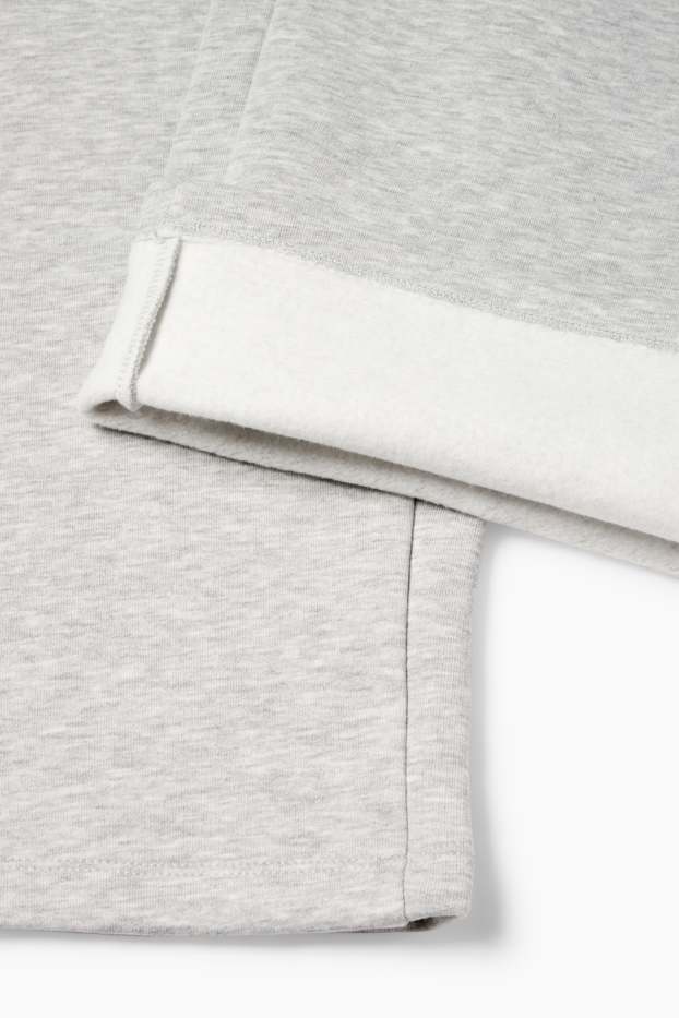 Bărbați - Pantaloni de trening - gri deschis melanj