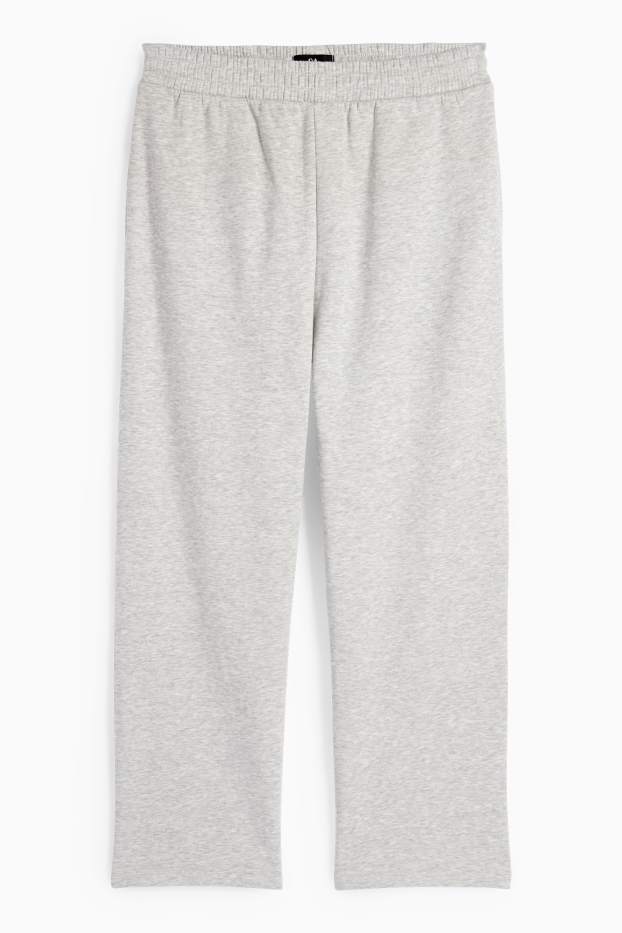 Bărbați - Pantaloni de trening - gri deschis melanj