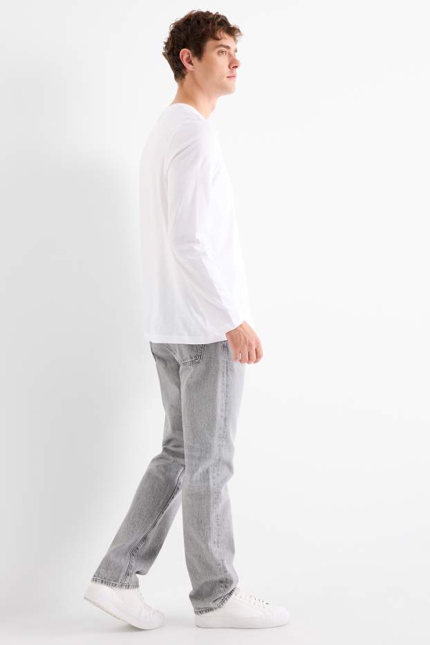 Bărbați - Regular jeans - denim-gri deschis